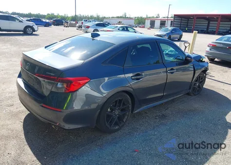 2024 Honda Civic Sport из США, поврежденный, VIN 2HGFE2F59RH592602